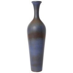 Berndt Friberg Unique Stoneware Vase for Gustavsberg, 1962