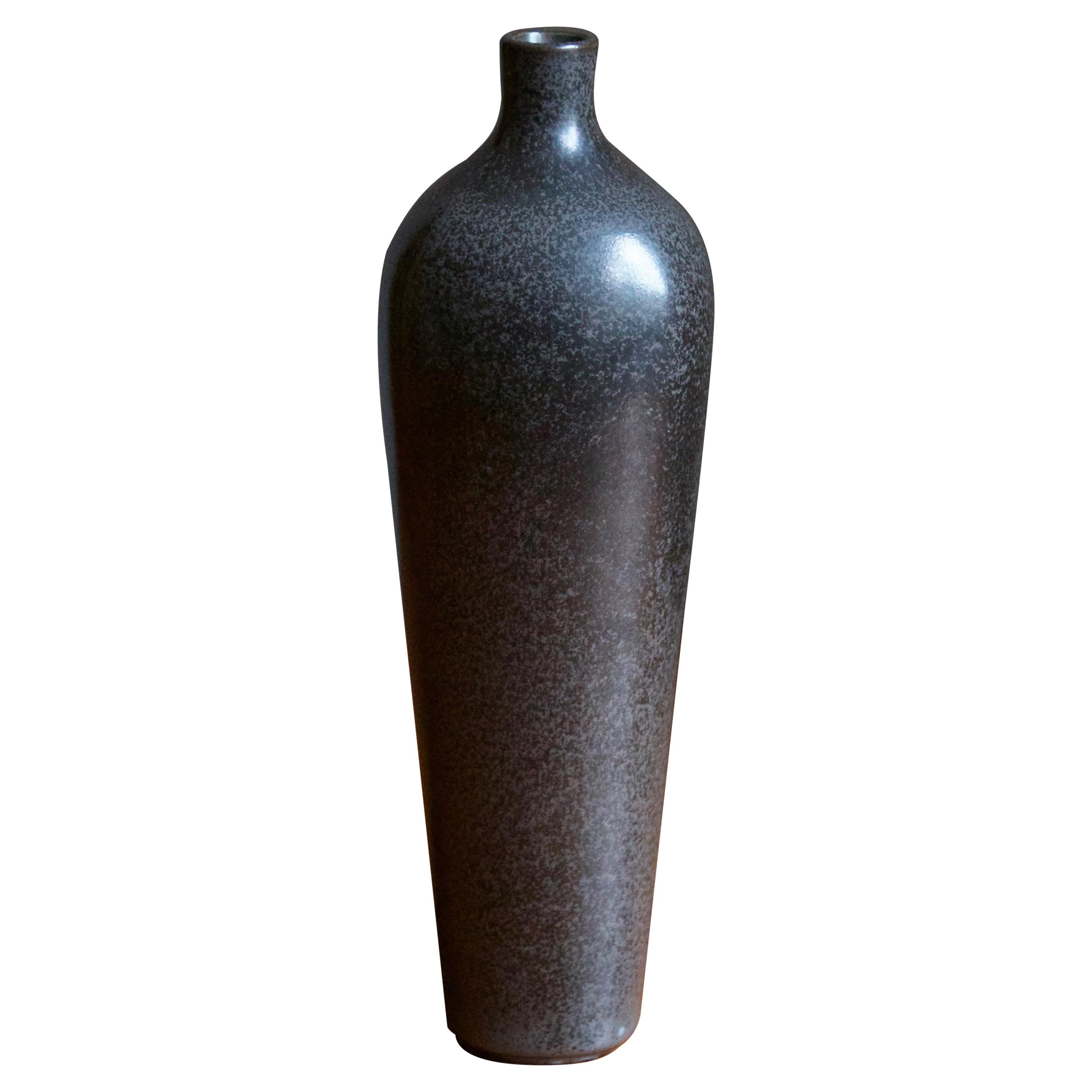 Berndt Friberg, Vase, Glazed Stoneware, Gustavsberg, 1960s