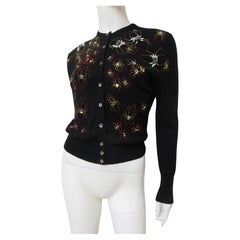 Bernhard Altmann 1950s Bejeweled Spiders Pull en cachemire