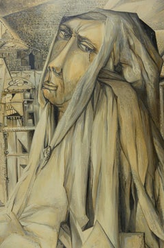 Koordinator - Olio su tela di Bernhard Gillesen - 1976