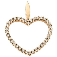 Bernhard H. Mayer Adonia Diamond 18k Yellow Gold Pendant