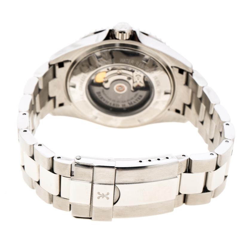 Bernhard H. Mayer Black Nauticus Austro Limited Edition Men's Wristwatch 45 mm In New Condition In Dubai, Al Qouz 2