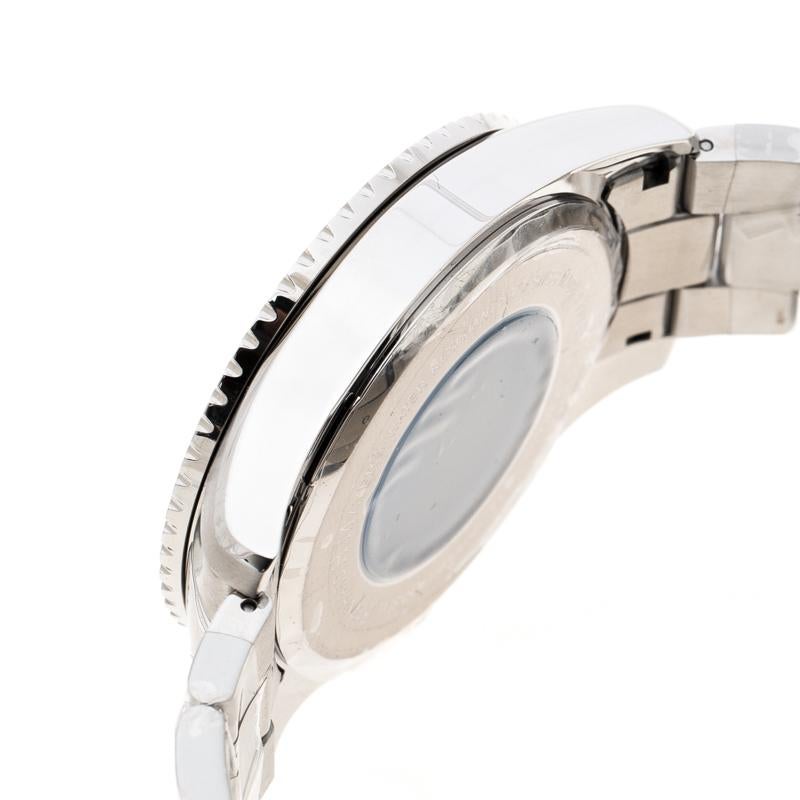 Bernhard H Mayer Montre-bracelet « Force Maximus » en acier inoxydable noir pour hommes 43MM en vente 2
