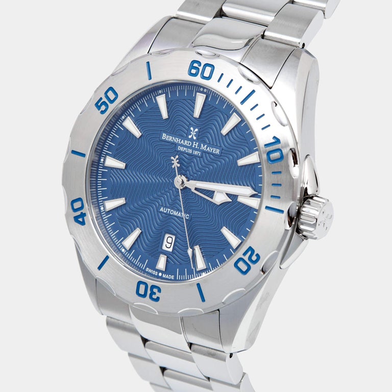 Montre Automatique Bernhard H. Mayer BH05/CW Limited Edition 44mm - Verre Saphir - Boîtier Bois - Édition 1480/4999 - Reconditionnée