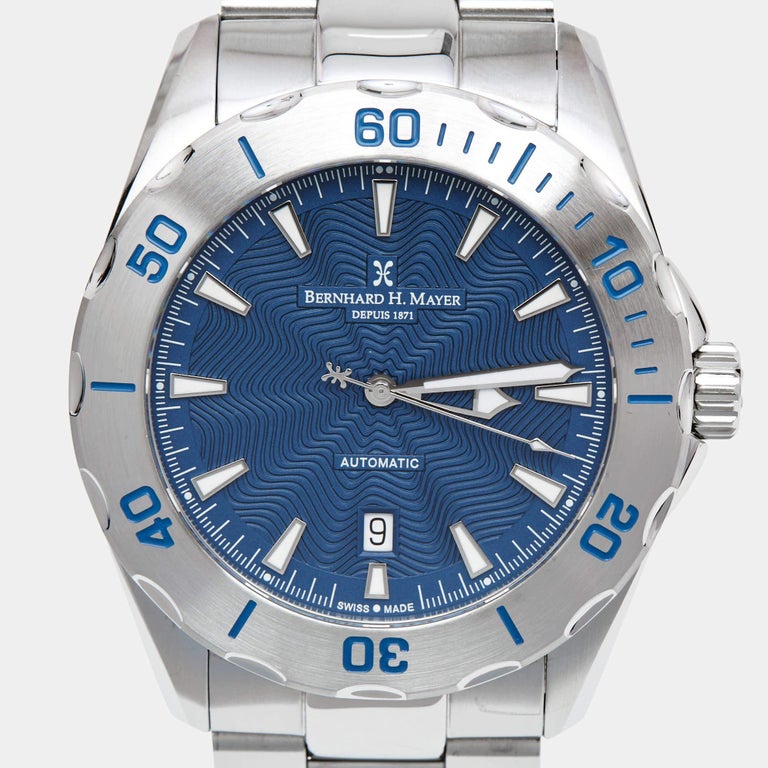 Montre Automatique Bernhard H. Mayer BH05/CW Limited Edition 44mm - Verre Saphir - Boîtier Bois - Édition 1480/4999 - Reconditionnée