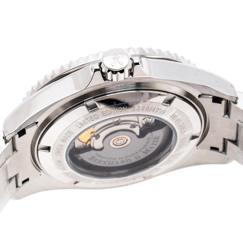 Contemporary Bernhard H. Mayer Nauticus Austro Limited Edition Men's Wristwatch 45 MM