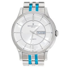 Bernhard H Mayer Silver Chronos Limited Edition Men's Wristwatch 42MM