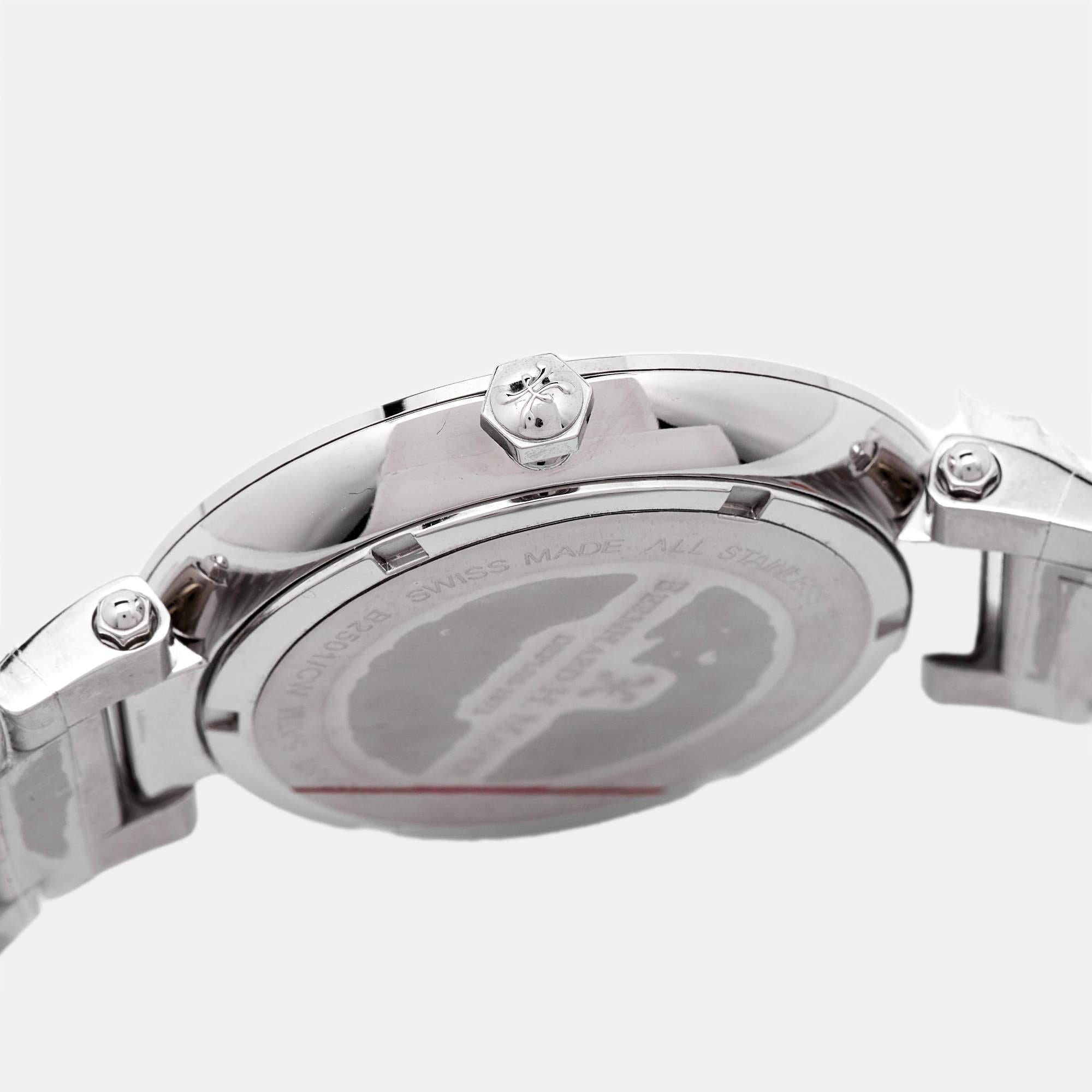 Bernhard H. Mayer Silver Stainless Steel Aurora Women's Wristwatch 40 mm 2