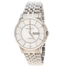 Bernhard H Mayer Silver Stainless Steel Chronos Limited Edition Men's Wristwatch