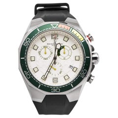 Bernhard H. Mayer White Stainless Steel Limited Edition Striker Victory BH22/CW 
