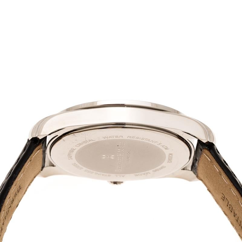 Bernhard H. Mayer White Stainless Steel Stella Women's Wristwatch 34 mm 1