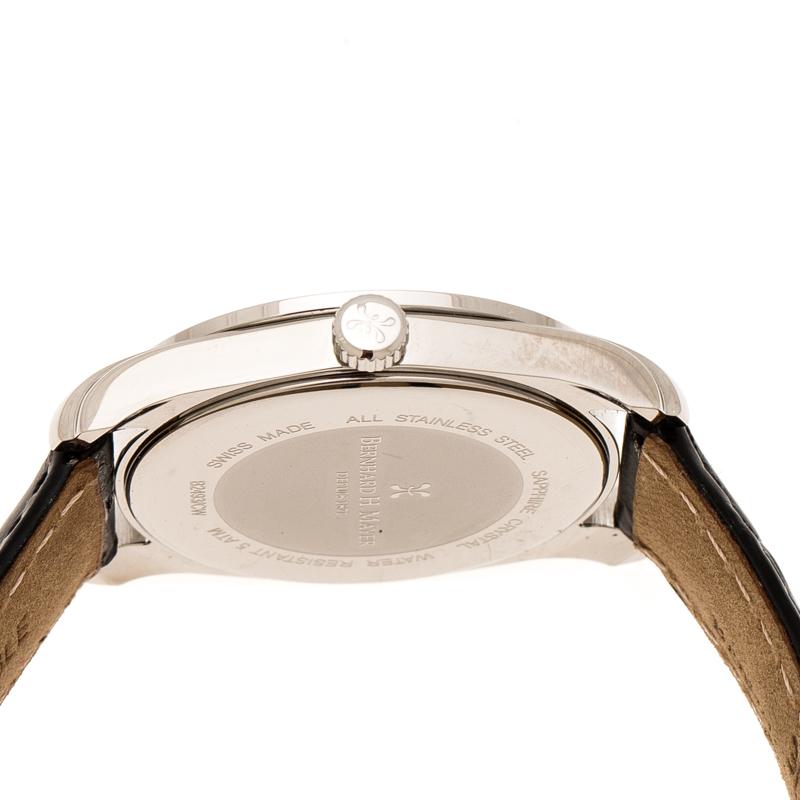 Bernhard H. Mayer White Stainless Steel Stella Women's Wristwatch 34 mm 2