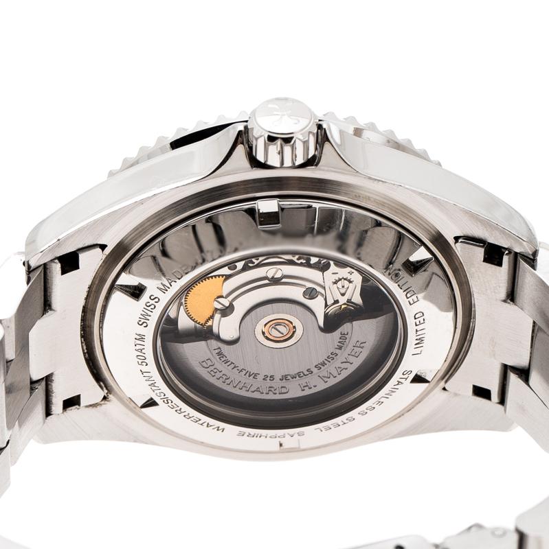 Bernhard H. Meyer Nauticus 41702.560.6 Limitierte Auflage Herrenarmbanduhr 43 mm (Zeitgenössisch)