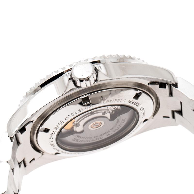 Bernhard H. Meyer Nauticus 41702.560.6 Limitierte Auflage Herrenarmbanduhr 43 mm 1
