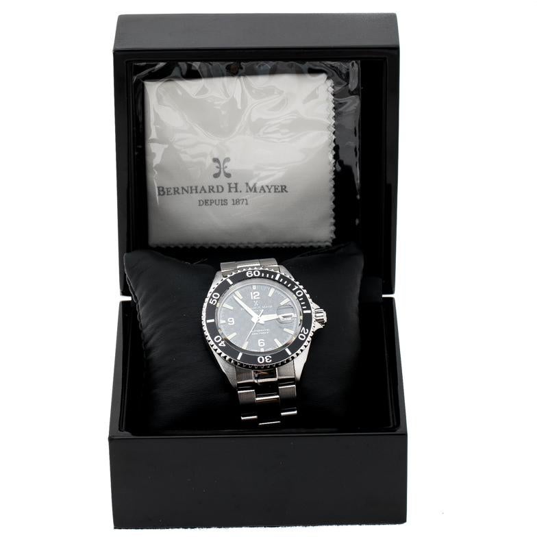 Bernhard H. Meyer Nauticus 41702.560.6 Limitierte Auflage Herrenarmbanduhr 43 mm 3