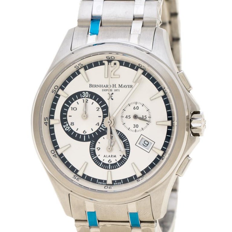 Bernhard Meyer Silver White Stainless Steel Virtus Limited