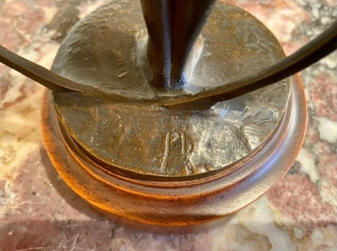 Bernhard Hoetger, Bronze, Junges Mdchen mit Creolen, 19. Jahrhundert 5