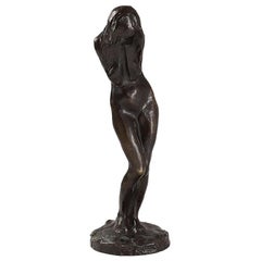 Bernhard Hoetger „La Pleureuse“ Bronzeskulptur