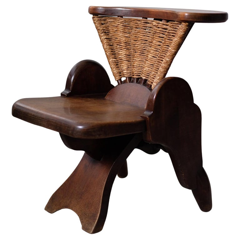 Bernhard Hoetger Side Chair For Sale at 1stDibs