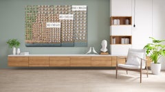 Adria 13 di Bernhard Lang - Fotografia aerea astratta, costa adriatica italiana