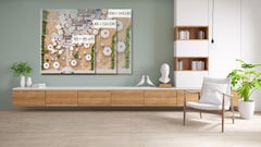 Adria 17 di Bernhard Lang - Fotografia aerea astratta, costa adriatica italiana