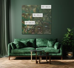 Miniere africane 007 di Bernhard Lang - Fotografia aerea astratta, ambiente