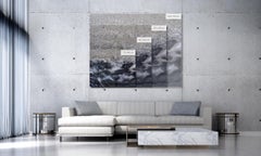 Baltic Ice II, Paernu 007 by Bernhard Lang - Aerial photography, winter, blue