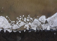 Glace de la Baltique, Kloogaranna 021 par Bernhard Lang - Photographie aérienne, hiver, SHORE