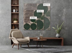 Kreis Irrigation 02 von Bernhard Lang – abstrakte Luftaufnahmen, Kansas