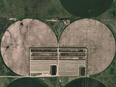 Circle Irrigation 03 by Bernhard Lang - Aerial photography, landscape, Kansas