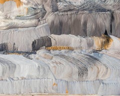 Coal Mine 7 by Bernhard Lang - Aerial fine art photography, Germany, grey
