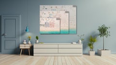 Miami II 003 by Bernhard Lang - Aerial beach photography, summer, sea, sand