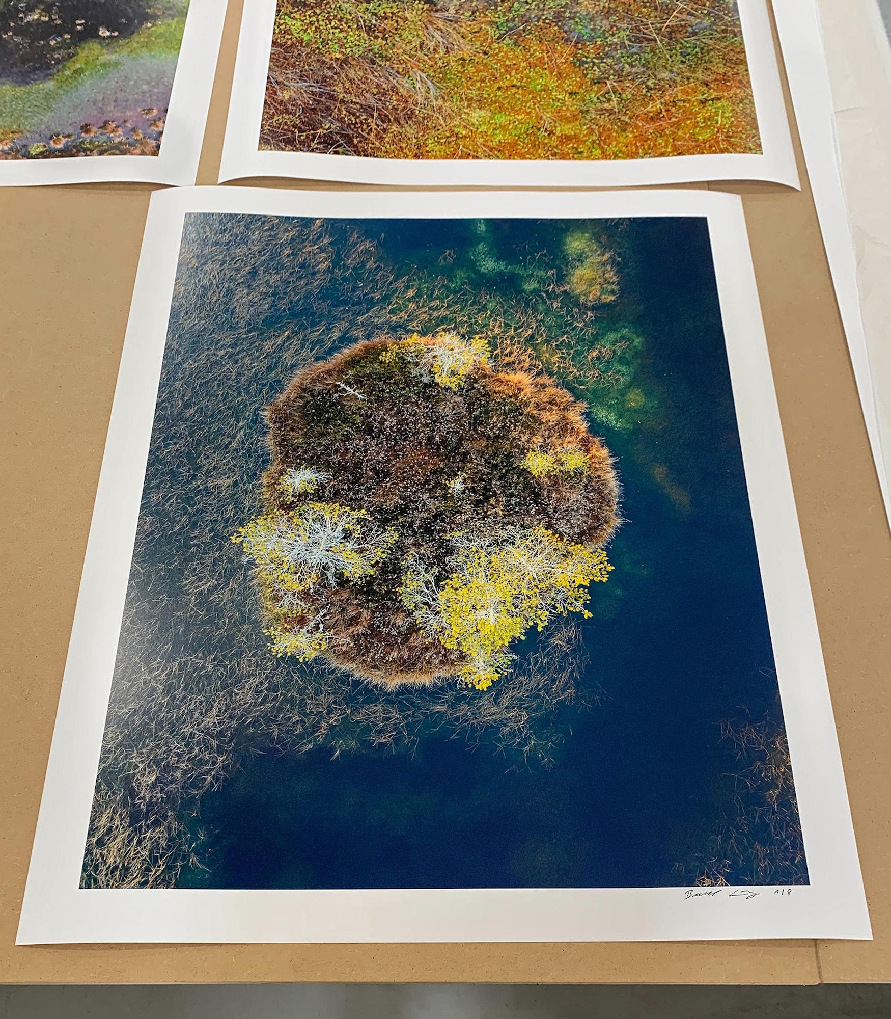 Les îles Bog 018 de Bernhard Lang - Photographie aérienne en vente 3