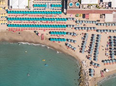 Versilia 07 (Toscana, Italia) por Bernhard Lang - Fotografía aérea de playa, mar