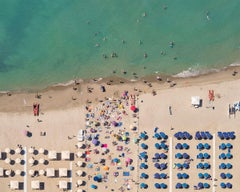 Versilia 09 (Tuscany, Italy) by Bernhard Lang - Aerial beach photography, sea