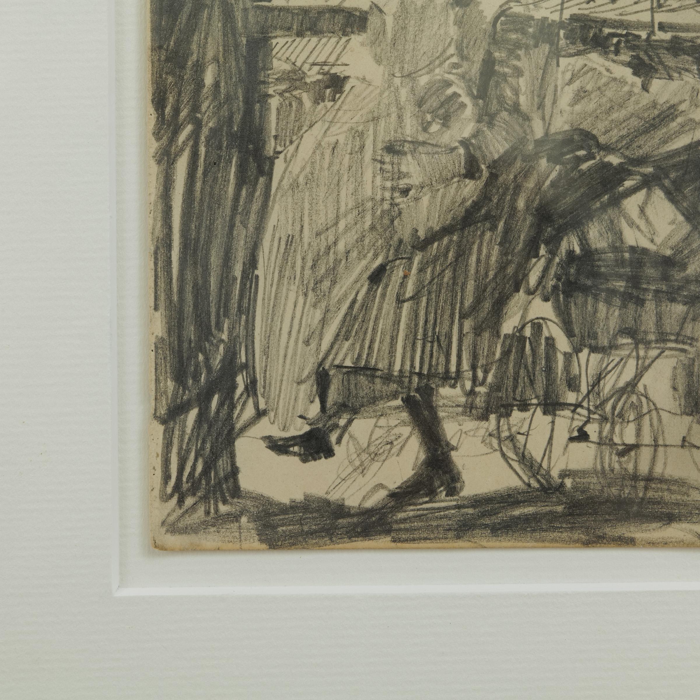 Belle Époque Bernhard Pankok Disegno 