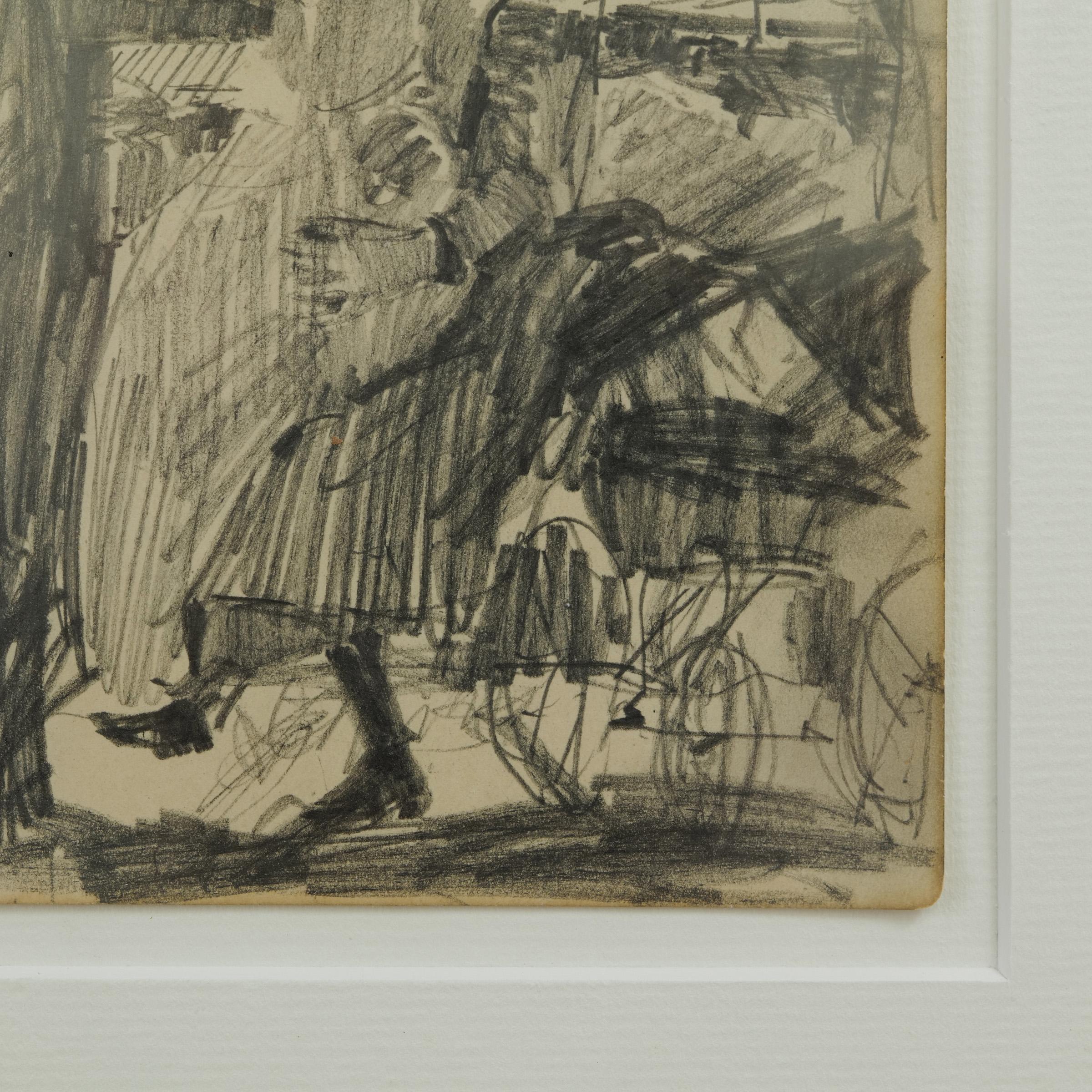 Tedesco Bernhard Pankok Disegno 