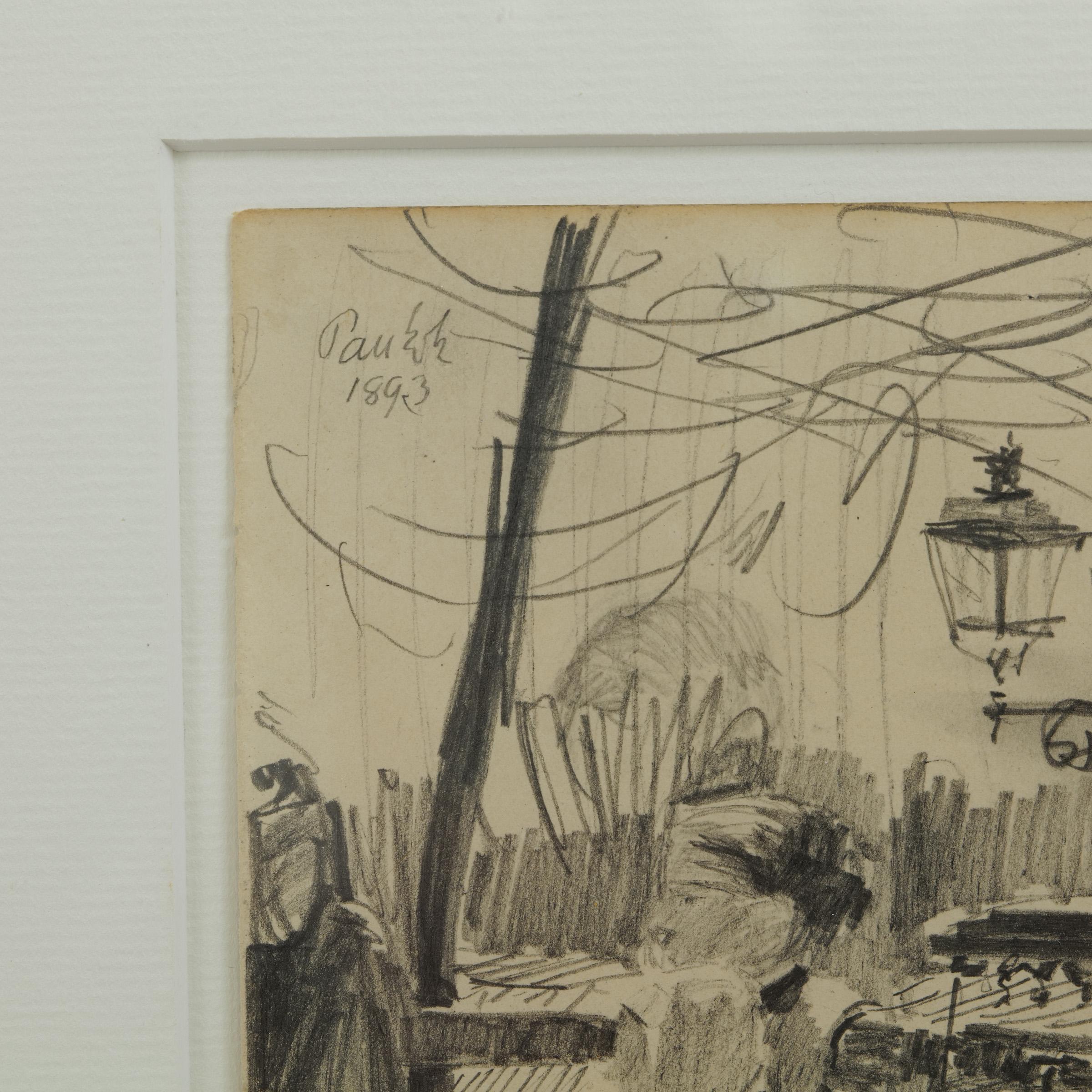 Dipinto a mano Bernhard Pankok Disegno 