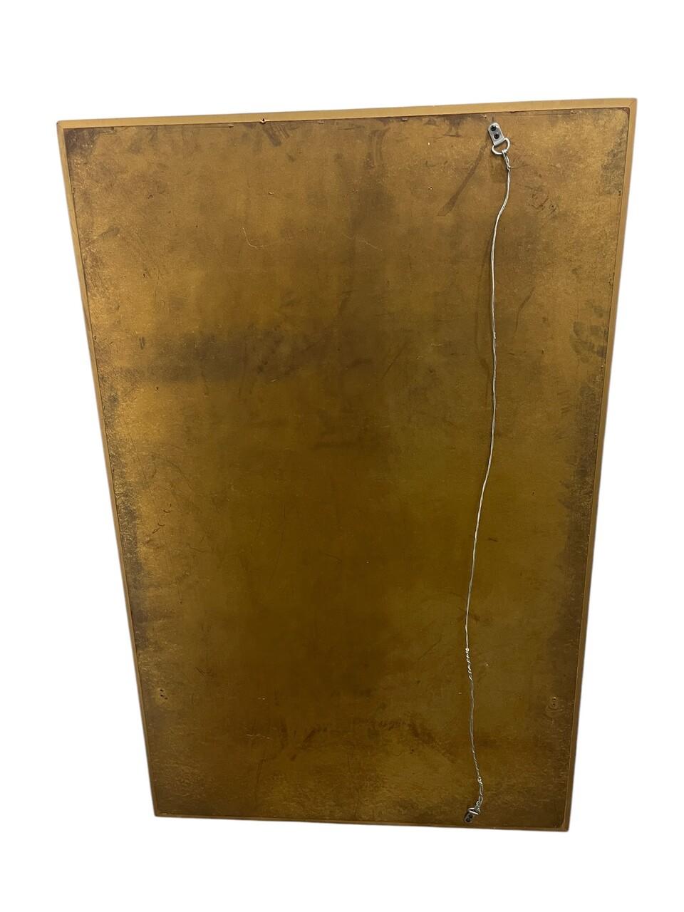 Buriné Bernhard Rohne Miroir Mastercrafters en laiton gravé à l'acide en vente