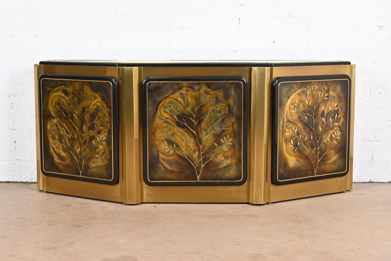 Bernhard Rohne for Mastercraft Acid Etched Brass 
