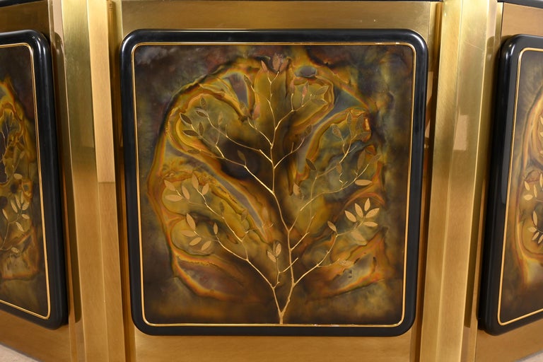 Bernhard Rohne for Mastercraft Acid Etched Brass 