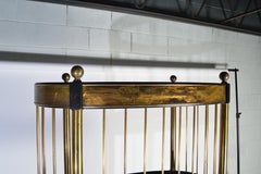 Bernhard Rohne for Mastercraft Acid Etched Oval Étagère