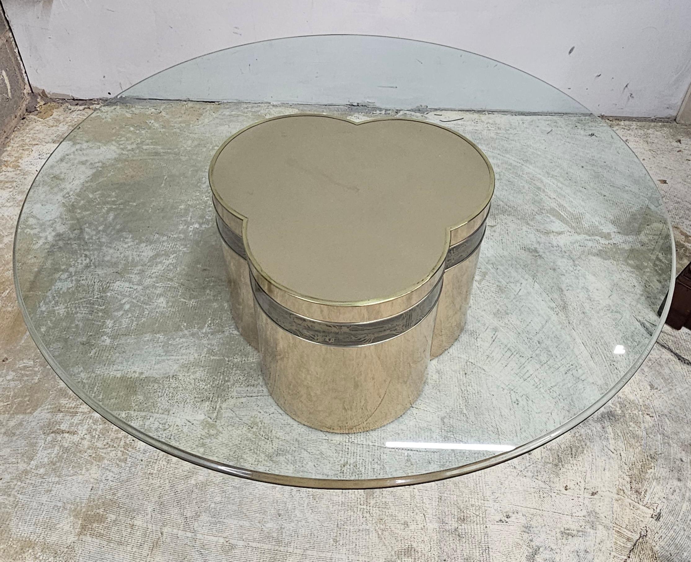 20ième siècle Table basse Bernhard Rohne pour Mastercraft en vente