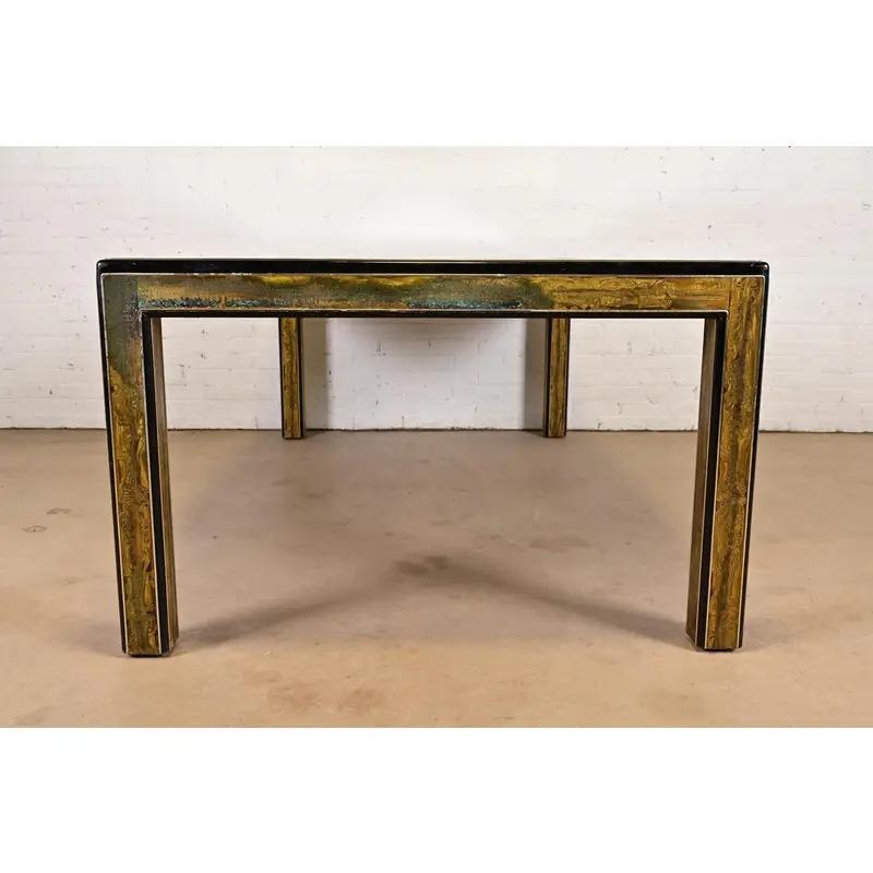 Bernhard Rohne for Mastercraft Hollywood Regency Dining Table, Circa 1970s en vente 2