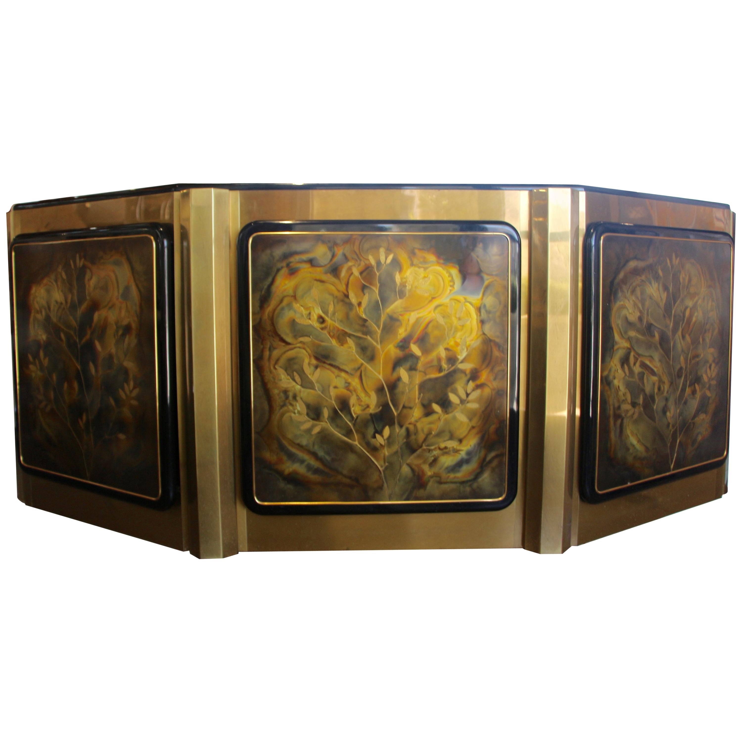 Bernhard Rohne for Mastercraft "Tree of Life" Credenza