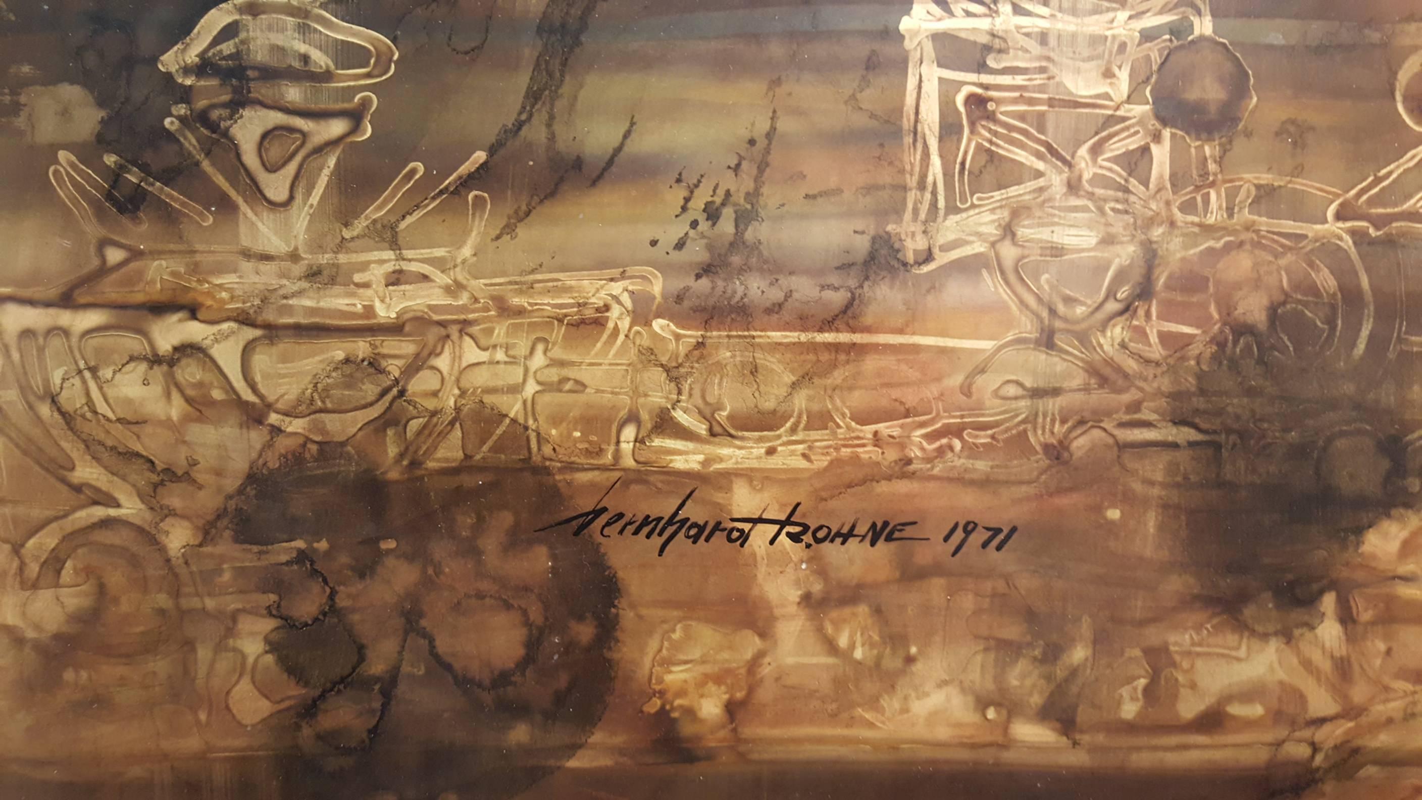 Obra maestra brutalista de Bernhard Rohne de 1971 para la sala de exposiciones Baker en venta 6