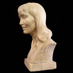 Bust of Luise Rainer; Bernhard Sopher (American-German 1879 - 1949); earthenware