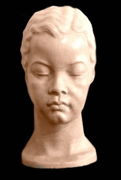 Head of a Woman; Bernhard D. Sopher (American-German 1879 - 1949); earthenware