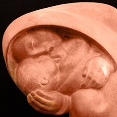 Mother and Child; Bernhard D. Sopher (American-German 1879 - 1949); terracotta