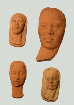 Small sculptures; Bernhard D. Sopher (American-German 1879 - 1949); terracotta